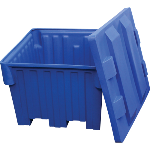 Nesting Forklift Bin Lid Maritime Industrial Rubber