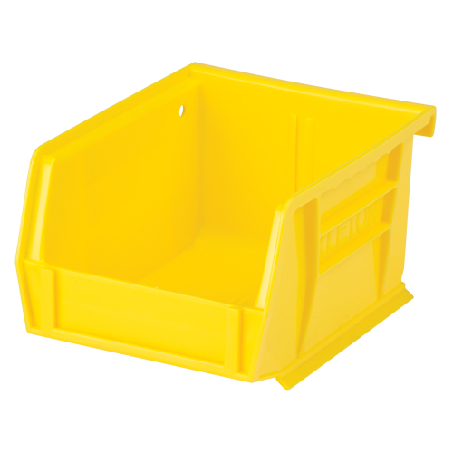 Bac empilable & &agrave; suspendre, 4-1/8" la, 3" h x 5-3/8" p, Jaune Maritime Industrial Rubber