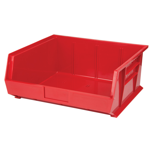 Stack & Hang Bin, 16-1/2" W x 7" H x 14-3/4" D, Red Maritime Industrial Rubber