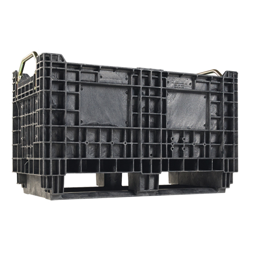 Contenant robuste BulkTote, 30" lo x 16" la x 19,2" h, Noir Maritime Industrial Rubber