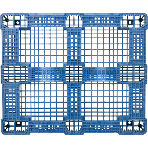 Palette en plastique RackoCell, Acc&egrave;s de Quatre c&ocirc;t&eacute;s, 48" lo x 40" la x 6-1/3" h Maritime Industrial Rubber