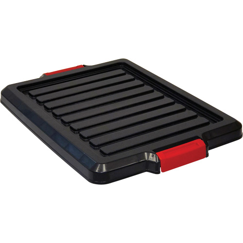 Couvercle pour contenant avec loquet en plastique Maritime Industrial Rubber