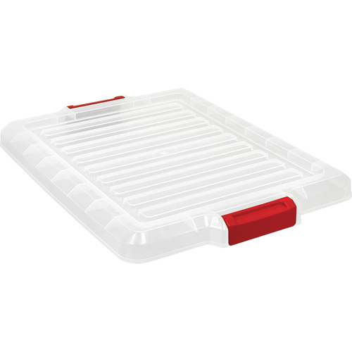 Couvercle pour contenant avec loquet en plastique Maritime Industrial Rubber