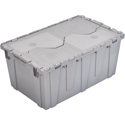 Bac emboîtable FP243C FliPak, 26,9" x 16,9" x 12,1", Gris Maritime Industrial Rubber
