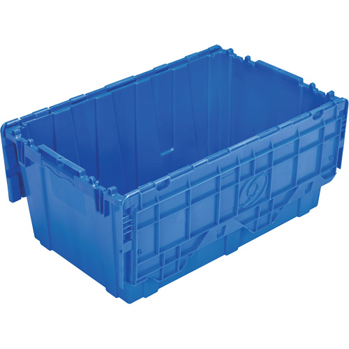 Bac emboîtable FP243C FliPak, 26,9" x 16,9" x 12,1", Bleu Maritime Industrial Rubber