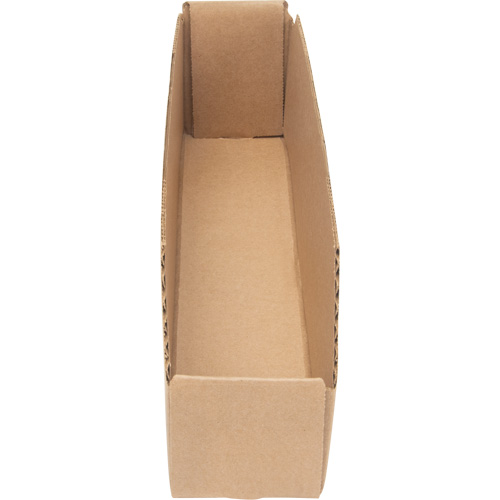 Deep Corrugated Parts Bins, 1-7/8" W x 17-1/8" D x 4-1/2" H, Beige Maritime Industrial Rubber