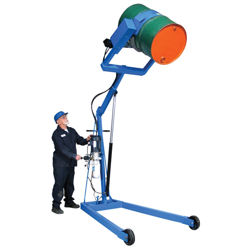 Hydra-Lift Drum Handlers, 55 US gal. (45 Imperial Gal.) Capacity Maritime Industrial Rubber