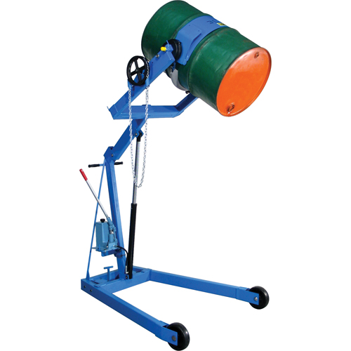Hydra-Lift Drum Handlers, 55 US gal. (45 Imperial Gal.) Capacity Maritime Industrial Rubber