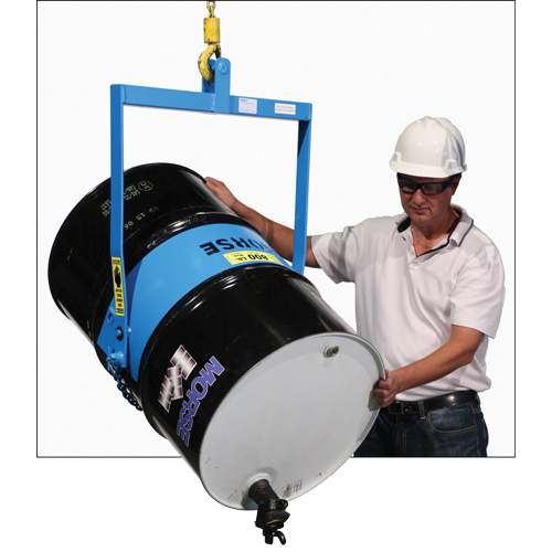 Leveurs de baril - Inclinaison manuelle, Baril de 55 gal. US (45 gal. imp.), Capacit&eacute; 800 lb/363 kg Maritime Industrial Rubber