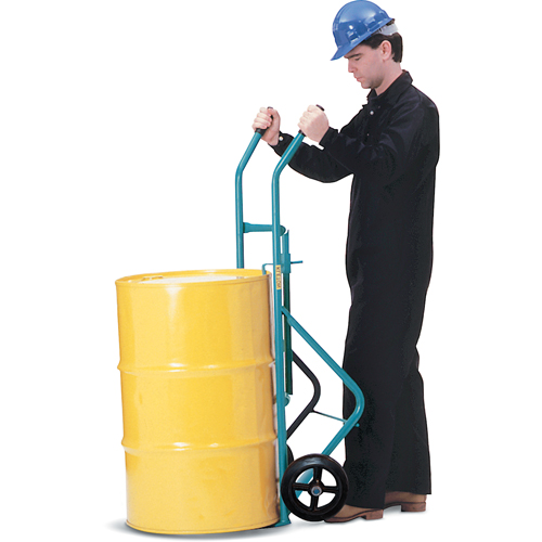 Drum Hand Trucks, Steel Construction, 25 - 55 US Gal. (20 - 45 Imperial Gal.) Maritime Industrial Rubber