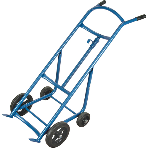 Drum Hand Trucks, Steel Construction, 25 - 55 US Gal. (20 - 45 Imperial Gal.) Maritime Industrial Rubber