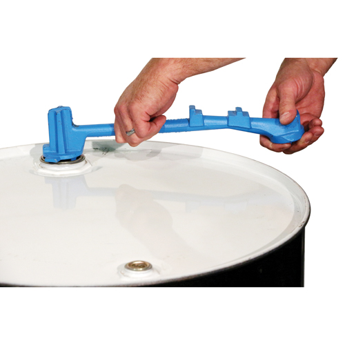 Cl&eacute;s universelles pour barils - Fonte ductile solide, Poign&eacute;e 15-1/2", Fonte ductile solide Maritime Industrial Rubber