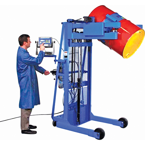 Vertical Lift Drum Pourers Maritime Industrial Rubber