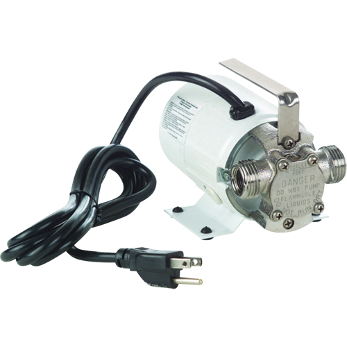 Pompes de transfert &agrave; amorçage automatique, non submersibles en laiton plaque - Pompe seulement, 115 V, 360 gal./h, 1/10 CV Maritime Industrial Rubber