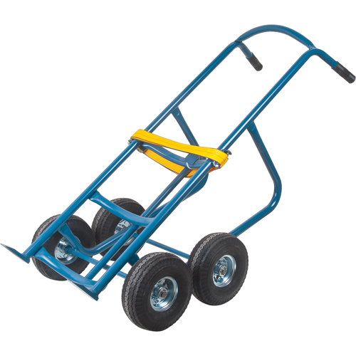 All-In-One Drum Trucks, Steel Construction, 25 - 55 US Gal. (20 - 45 Imperial Gal.) Maritime Industrial Rubber