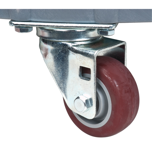 Leak Containment Drum Dolly, 24.25" dia. X 7.625" H, 1.5 US Gal. Spill Cap. Maritime Industrial Rubber