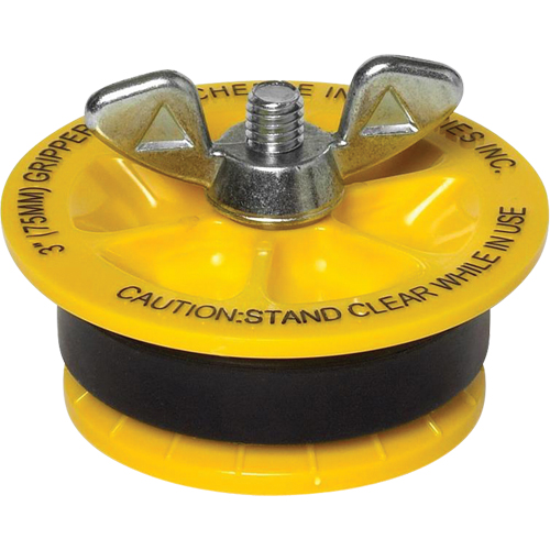 Bouchon m&eacute;canique 4" Gripper Cherne   Maritime Industrial Rubber