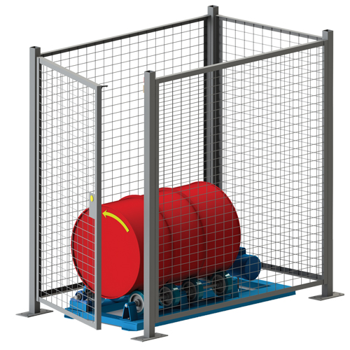 M&eacute;langeur rotatif stationnaire - Grille de s&eacute;curit&eacute; Maritime Industrial Rubber