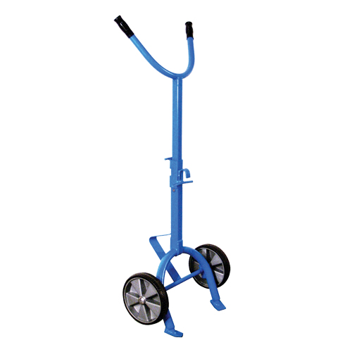 Drum Hand Truck, Steel Construction, 30 - 55 US Gal. (25 - 45 Imperial Gal.) Maritime Industrial Rubber