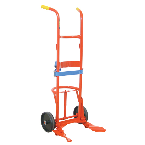 45BTW Series Overpack Drum Truck , Steel Construction, 30 - 85 US Gal. (25 - 70 Imperial Gal.) Maritime Industrial Rubber