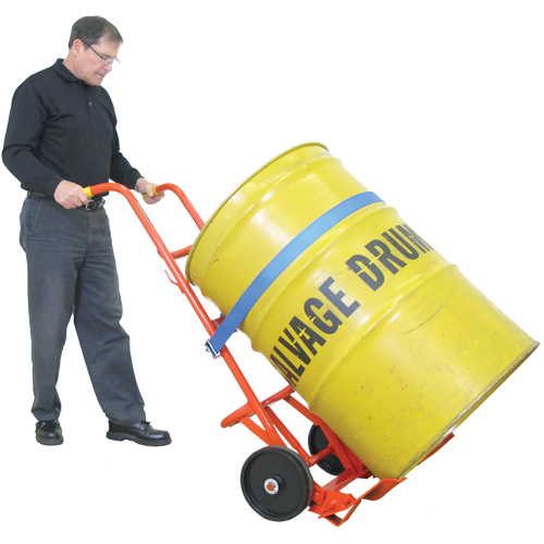 45BTW Series Overpack Drum Truck , Steel Construction, 30 - 85 US Gal. (25 - 70 Imperial Gal.) Maritime Industrial Rubber