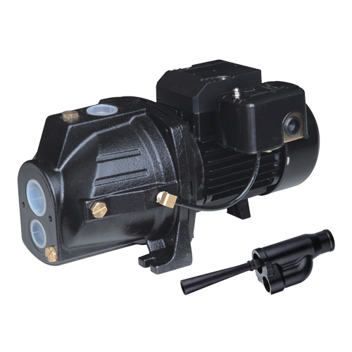 Dual Voltage Cast Iron Convertible Jet Pump, 230 V, 920 GPH, 1 HP Maritime Industrial Rubber