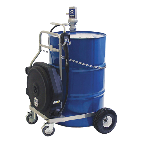 Pompe &agrave; huile pneumatique de s&eacute;rie LD, 7,8 gal./min, Rapport de pression de 3:1 Maritime Industrial Rubber