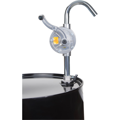 Rotary Drum Pump, Aluminum, Fits 5-55 Gal., 9.5 oz./Stroke Maritime Industrial Rubber