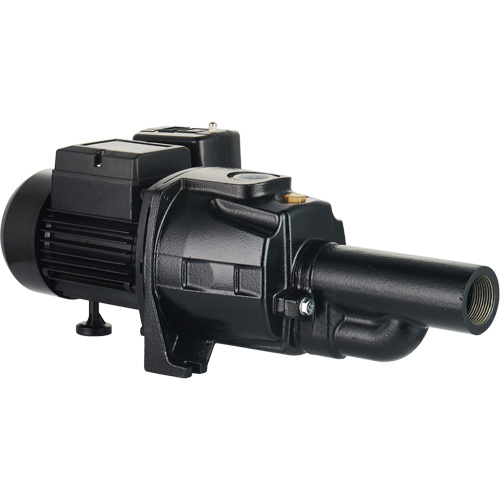 Dual Voltage Cast Iron Convertible Jet Pump, 115 V/230 V, 1400 GPH, 3/4 HP Maritime Industrial Rubber