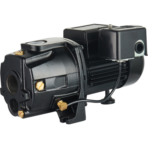 Dual Voltage Cast Iron Convertible Jet Pump, 115 V/230 V, 1400 GPH, 3/4 HP Maritime Industrial Rubber