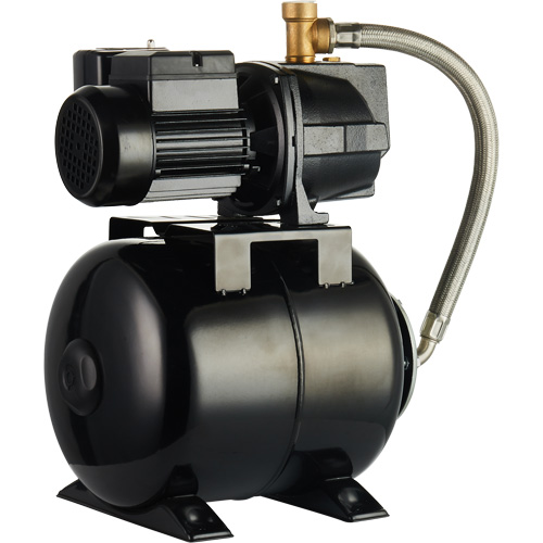 Shallow Well Jet Pump C/W Pressure Tank, 115 V/230 V, 790 GPH, 1/2 HP Maritime Industrial Rubber
