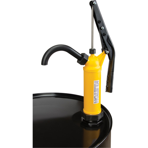 Pompe &agrave; baril de type levier, Polypropyl&egrave;ne, 14 oz/course, Pour barils de 5-55 gal. Maritime Industrial Rubber