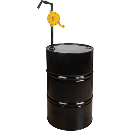 Rotary Type Drum Pump, Polypropylene, Fits 15 - 55 US Gal., 8 oz./Stroke Maritime Industrial Rubber