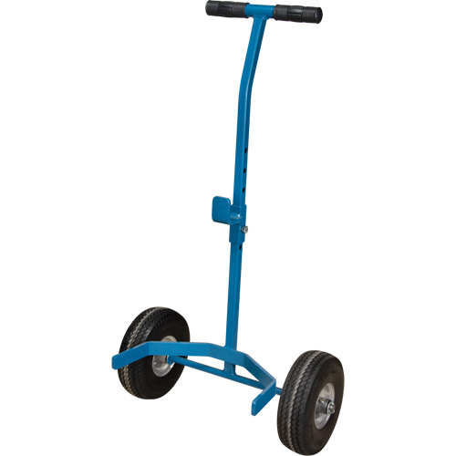 Chariot &agrave; cylindres, Roues Anticrevaison, Base de 15-1/2" W x 14-1/4" L, 600 lb Maritime Industrial Rubber