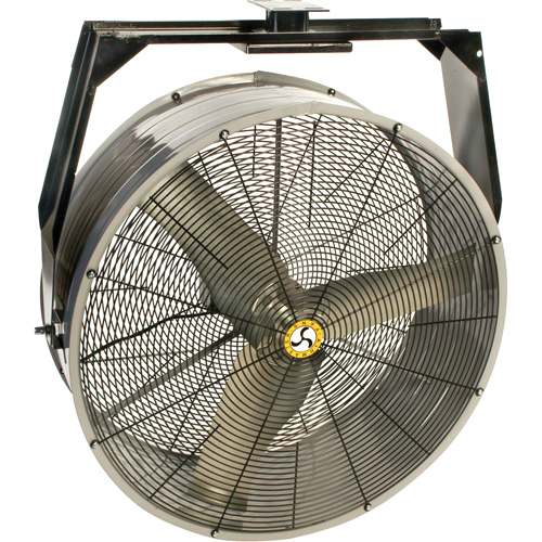 Ventilateurs tambours 4-in-1 &agrave; entraînement direct, Industriel, 3 vitesses, Diam&egrave;tre de 30" Maritime Industrial Rubber