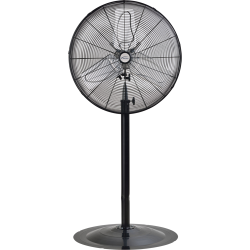 Ventilateur non oscillant sur socle, Robuste, 2 Vitesses, Diam&egrave;tre de 24" Maritime Industrial Rubber
