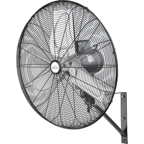 Oscillating Wall Fan, Industrial, 2 Speed, 24" Diameter Maritime Industrial Rubber
