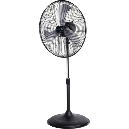 Oscillating Pedestal Fan, Industrial, 3 Speed, 22" Diameter Maritime Industrial Rubber