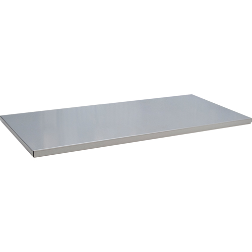 Armoires robustes &agrave; portes creuses - Tablette additionnelle, 38" x 17", Capacit&eacute; de 500 lb, Acier, Gris Maritime Industrial Rubber