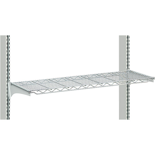 Postes de travail modulaires ergonomiques - Tablettes en fil m&eacute;tallique Maritime Industrial Rubber
