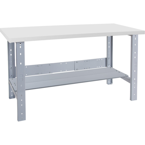 Pre-Designed Workbench, 72" W x 30" D x 34" H, 2500 lbs. Capacity Maritime Industrial Rubber
