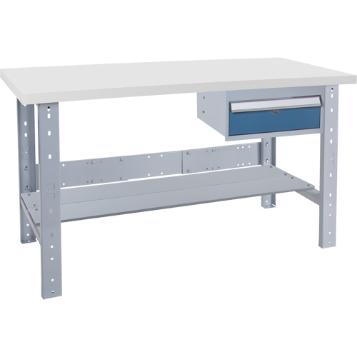 &eacute;tabli pr&eacute;conçu, 72" la x 30" p x 34" h, Capacit&eacute; 2500 lb Maritime Industrial Rubber