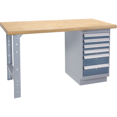 &eacute;tabli robuste, Cap 1500 lb, 72" la x 36" p, 34" h Maritime Industrial Rubber