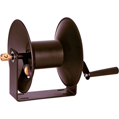 Manual Rewind Reel, Single Hose, 21-1/8" W x 10-1/2" D x 11-1/2" H Maritime Industrial Rubber