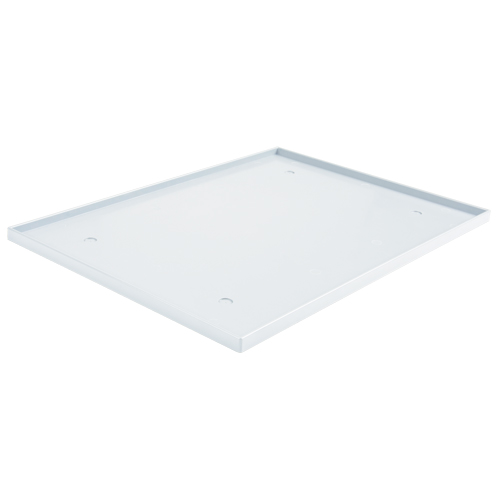 Fond de casier, Convient aux casiers 12" x 18", Gris p&acirc;le, Plastique Maritime Industrial Rubber
