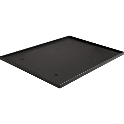Locker Base Insert, Fits Locker Size 12" x 18", Black, Plastic Maritime Industrial Rubber