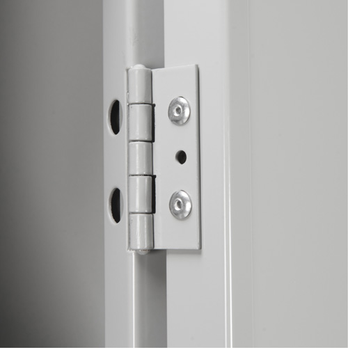 Clean Line Lockerette, 6 -tier, Bank of 4, 48" x 18" x 72", Steel, Beige, Rivet (Assembled) Maritime Industrial Rubber