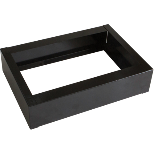 All-Welded Concorde - Heavy-Duty Lockers Recessed Base, 1 Banks, 4" H x 12" W x 17" D, Black, Steel Maritime Industrial Rubber