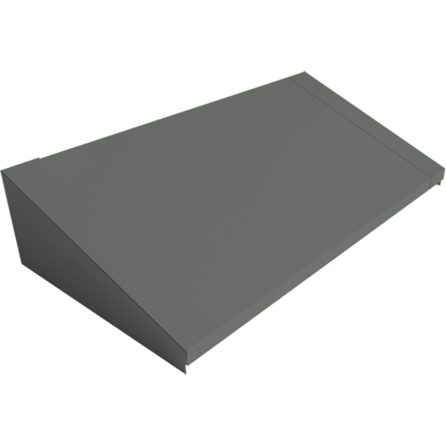 All-Welded Concorde - Heavy-Duty Lockers Sloping Top, 3 Bank, 18" D x 36" W x 6" H, Steel Maritime Industrial Rubber
