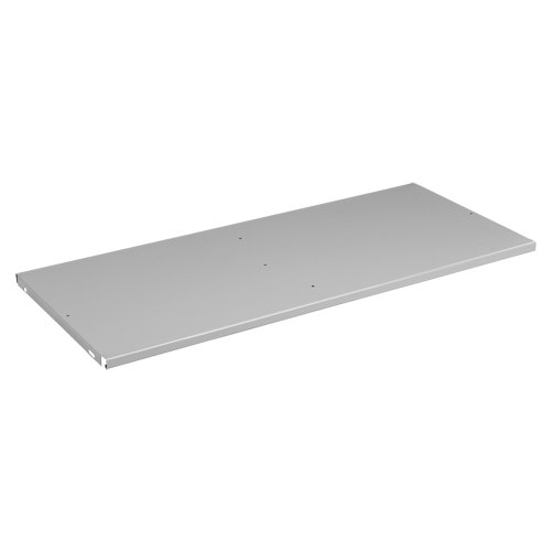 Extra Cabinet Shelf, 36" x 24", 200 lbs. Capacity, Steel, Light Grey Maritime Industrial Rubber